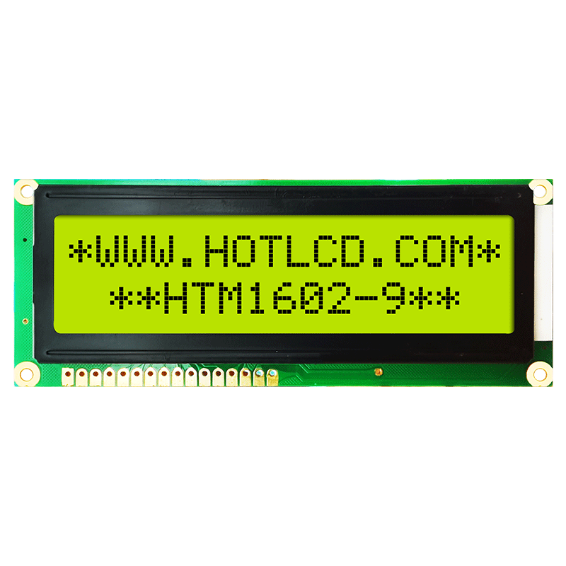 2x16 Character LCD STN+ Gray MONO Display with Yellow/Green Backlight Arduino display