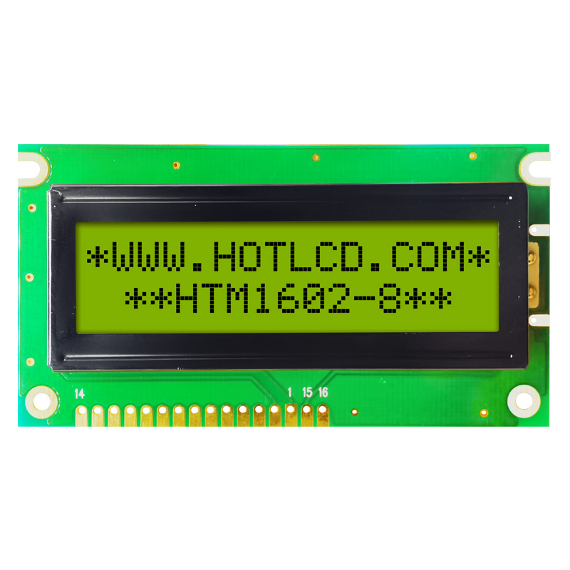 2X16 character LCD model STN+ yellow green backlight Arduino display
