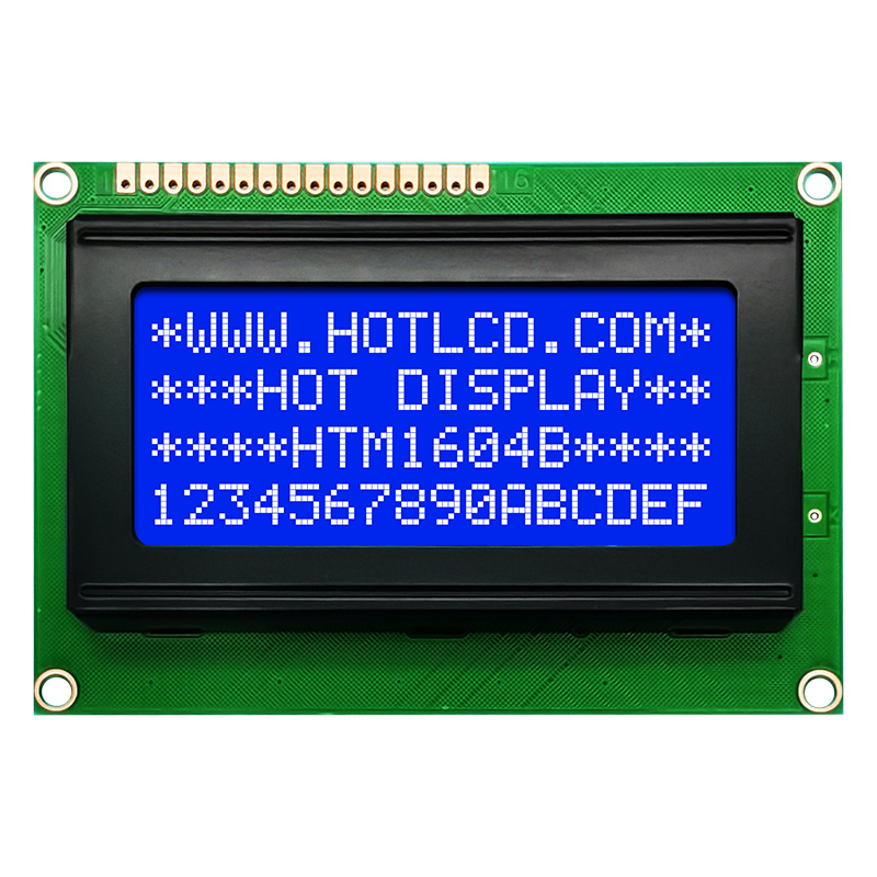 4x16 字符液晶显示屏 STN- 蓝色显示屏，带白色侧背光 Arduino显示器