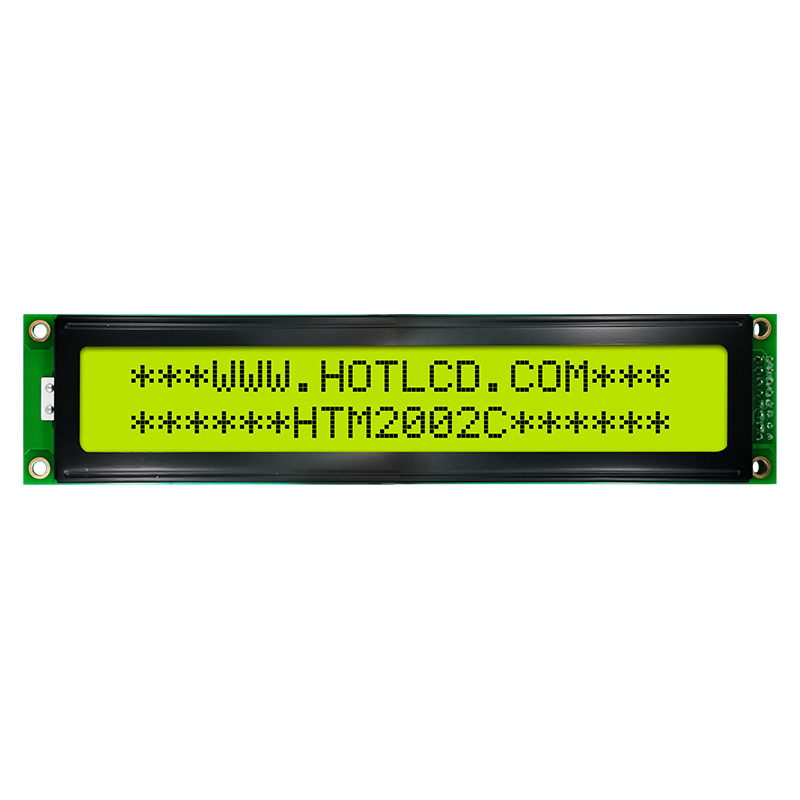 2X20 字符液晶屏模组 STN+ 黄/绿显示屏 带黄/绿背光 Arduino显示屏