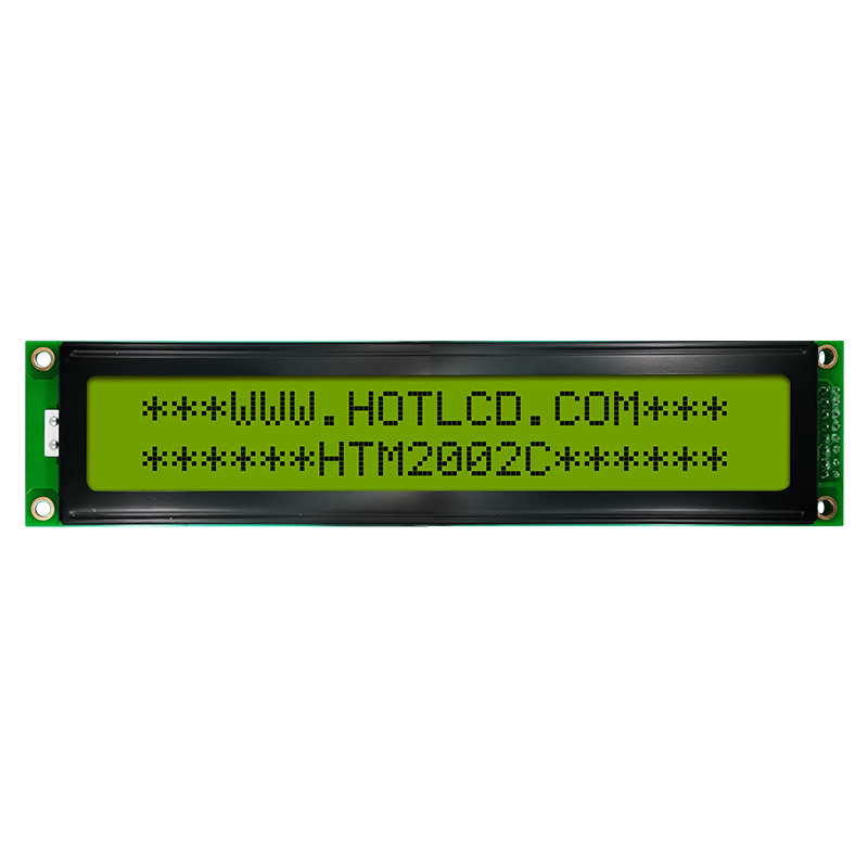 2X20 字符液晶屏模组 STN+ 黄/绿显示屏 带黄/绿背光 Arduino显示屏