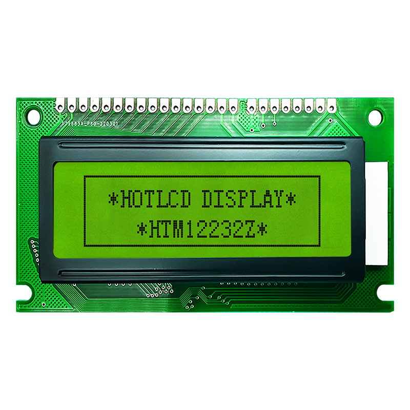 122X32图形液晶模块| STN+ 黄/绿显示屏，带绿色背光