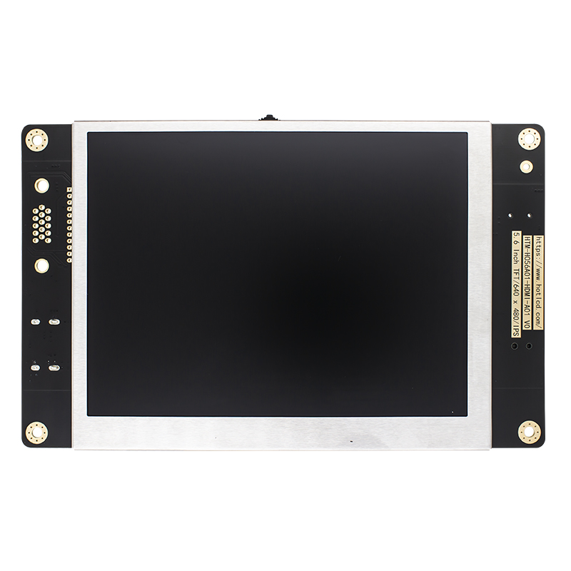 5.6 寸 IPS 640x480 px HI TFT液晶模组 工控机/树莓派带驱动板