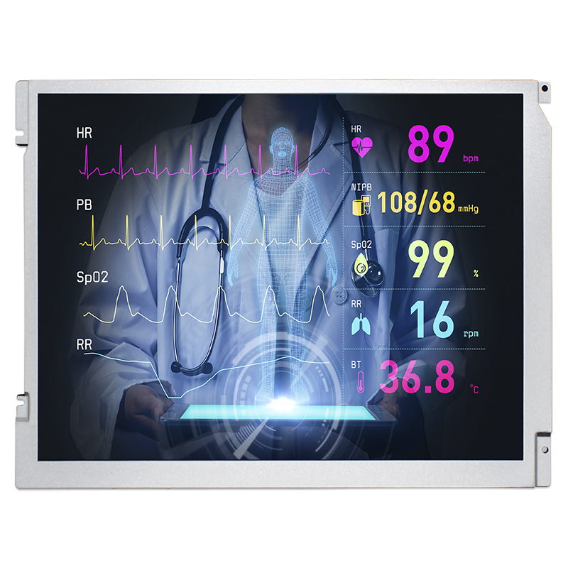 12.1寸 800x600 像素 TN TFT 液晶显示屏呼吸机专用