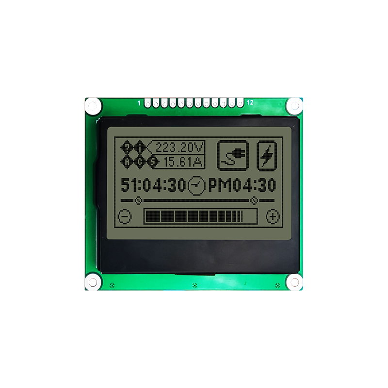 132X64 Graphic LCD Module FSTN + Display with White Side Backlight