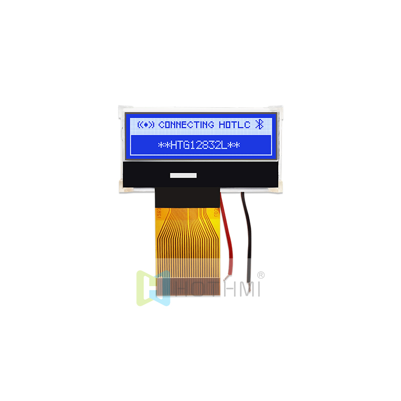1.3inch 128X32 Graphic COG LCD | STN - Blue Display with White Backlight