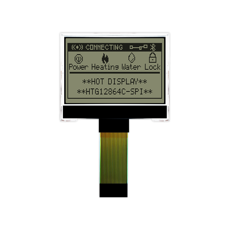 1.7inch 128X64 MCU Graphic COG LCD | FSTN+ Display with Side White Backlight