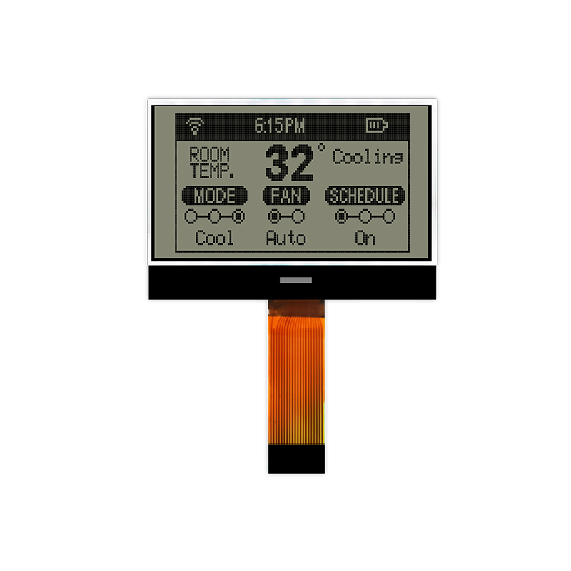 2.2寸128X64图形COG液晶屏| 带白色侧背光的 FSTN+ 显示屏