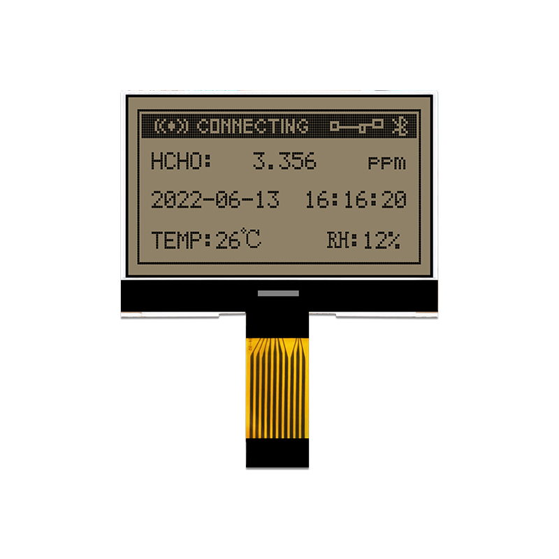 2.1" 132X64图形COG液晶屏| FSTN + 显示屏，带白色侧背光