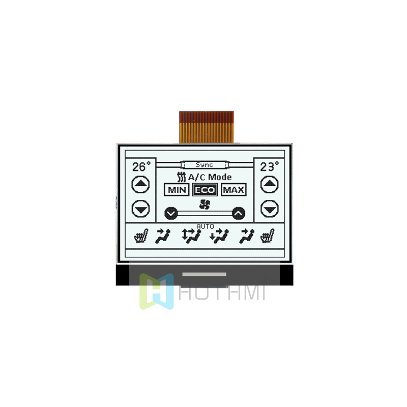 2.6inch 240X160 Graphic COG LCD | FSTN+ Display With White Side Backlight