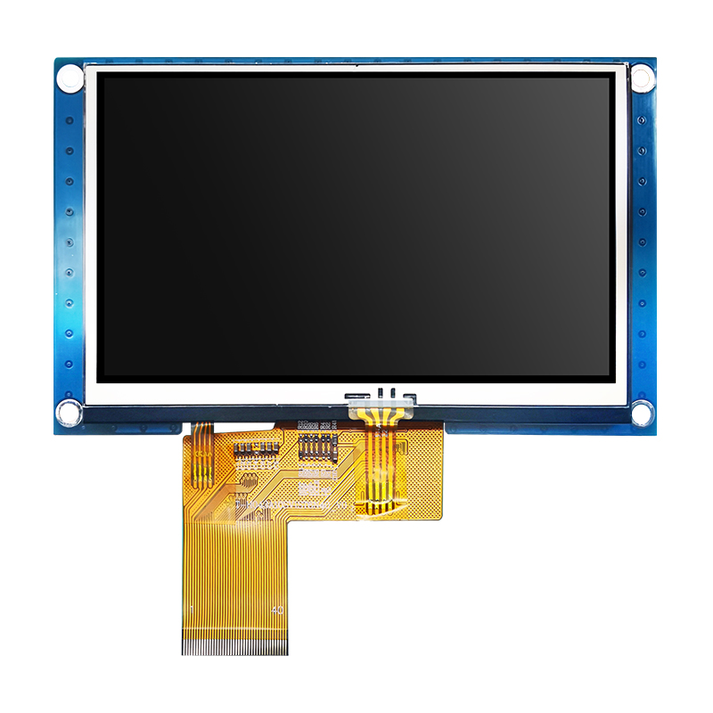 4.3-inch IPS full viewing angle 800x480px TFT LCD color LCD display, optional touch screen