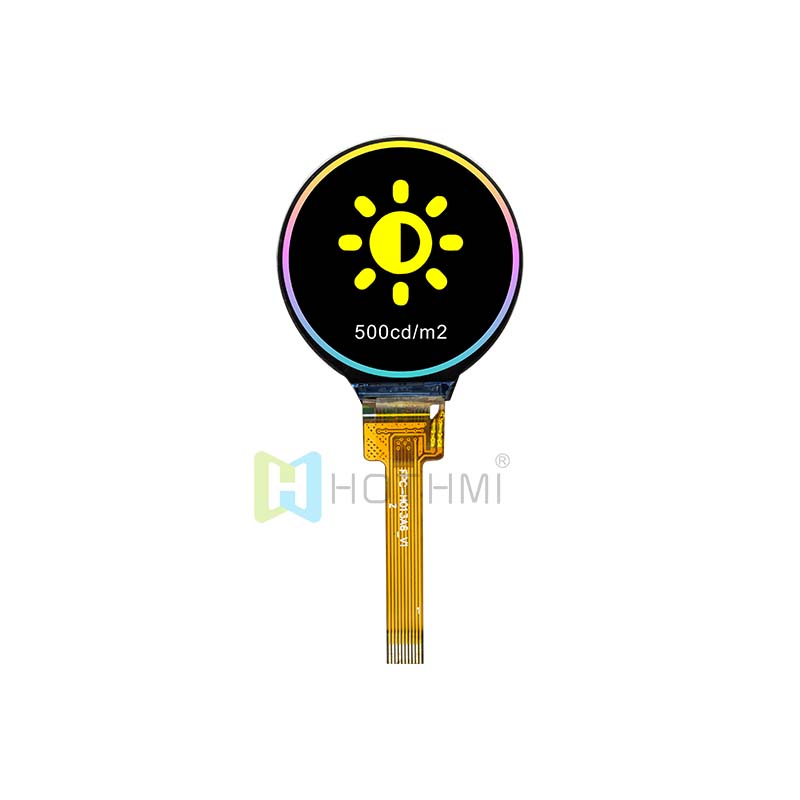 IPS 1.28 inch round SPI TFT LCD display Sunlight Readable (GC9A01)
