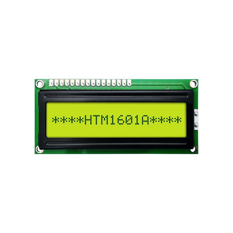1X16 Character LCD mono Display | STN+ Yellow/Green  Background with Yellow/Green Backlight-Arduino