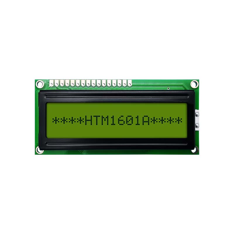 1X16 字符液晶单色显示屏 | STN+黄/绿背景带黄/绿背光-Arduino