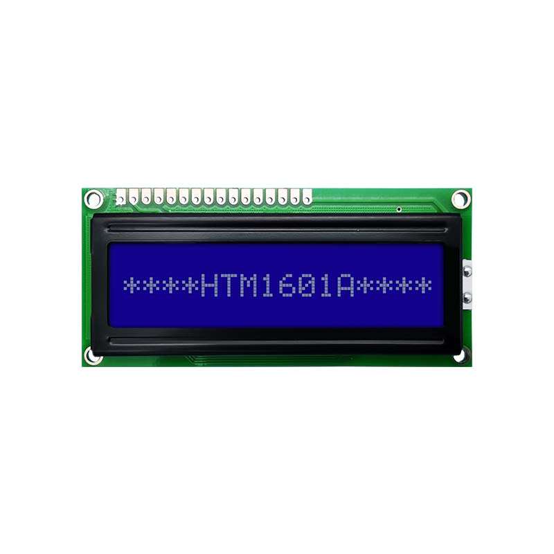 单色 1X16 字符液晶显示屏 | STN（-）蓝色背景带白色背光-Arduino