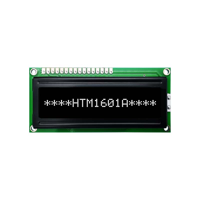 Arduino-1X16字符液晶单色显示屏| DFSTN(-)黑底白背光