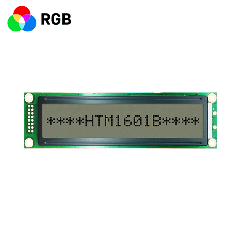 1X16 字符液晶显示屏 | FSTN+ RGB背光-Arduino-1601B