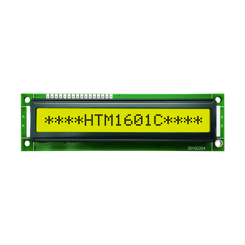 1X16 单色字符液晶显示屏 | STN+ 灰色带黄/绿侧背光 5.0V-Arduino