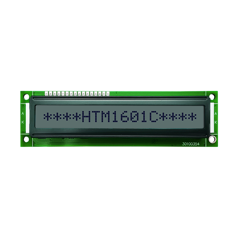 1X16 单色字符液晶显示屏 | STN+ 灰色带黄/绿侧背光 5.0V-Arduino