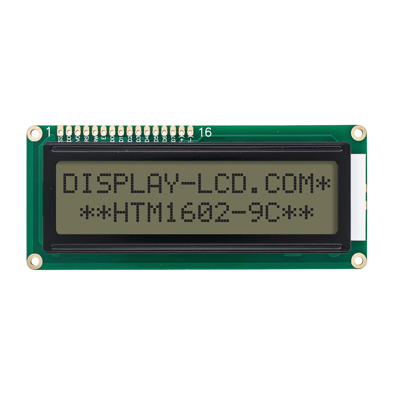 2X16 字符液晶模组显示屏 FSTN+ 带白色背光 5.0V-Arduino