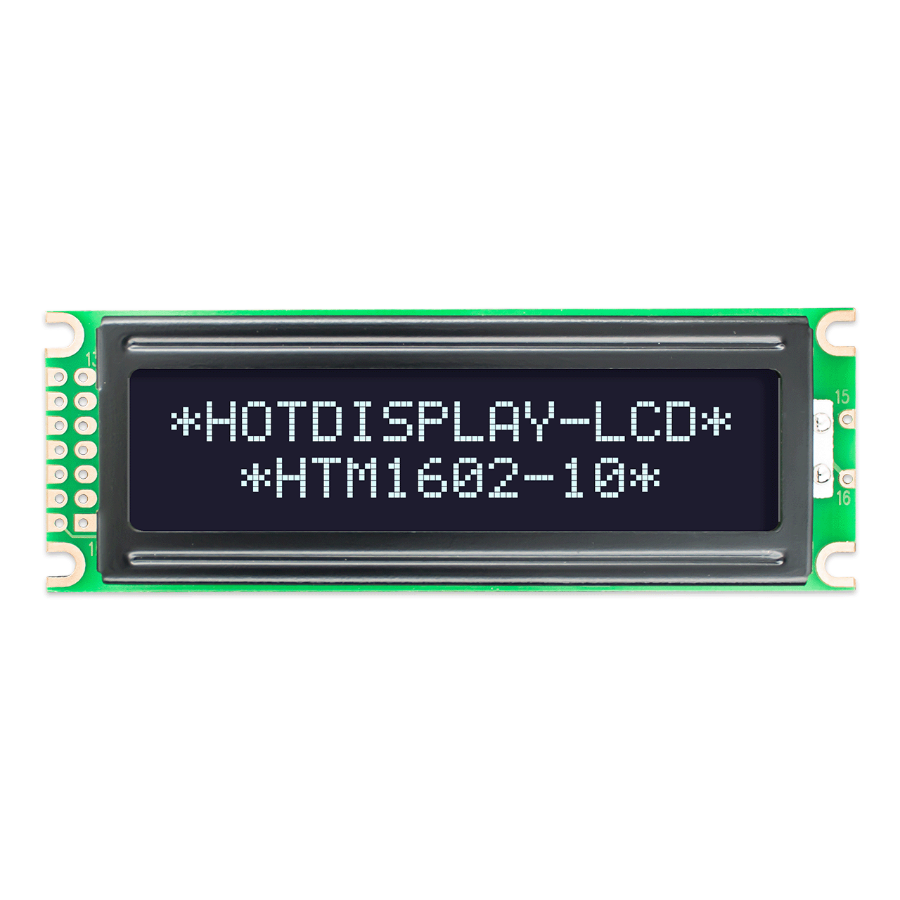 Arduino-2X16 字符 LCD模组 单色显示器 | DFSTN-带侧白背光