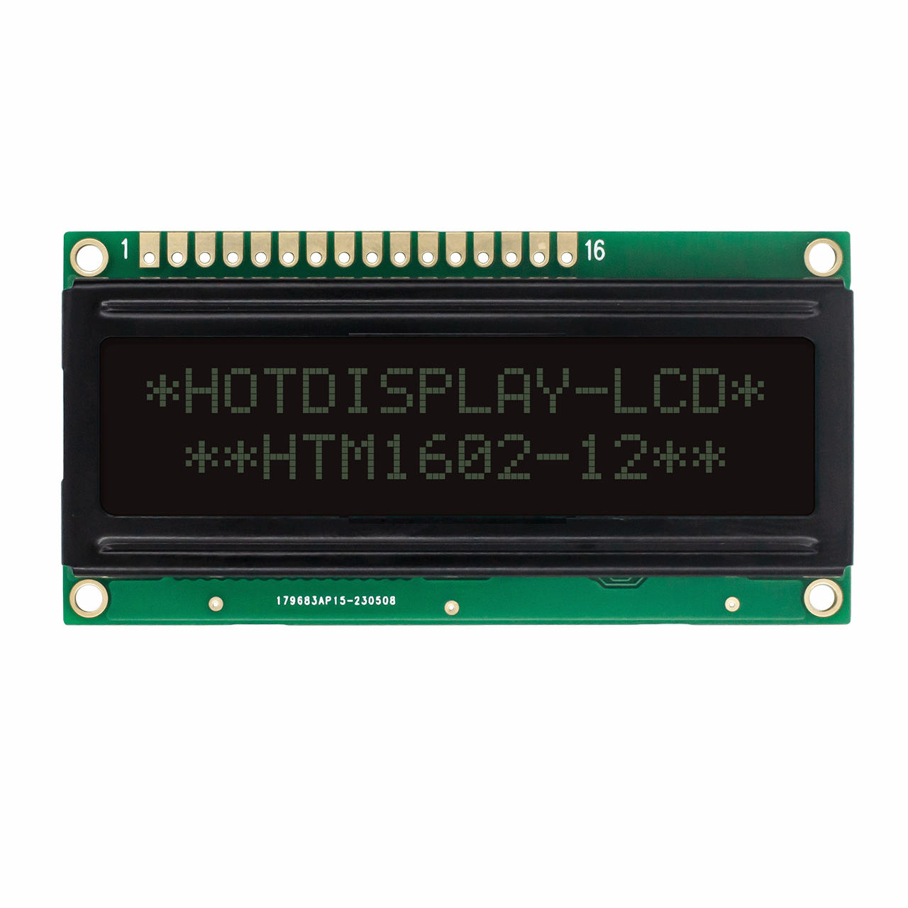 Arduino 2X16 字符 LCD 单色显示屏模组| DFSTN-带侧白背光