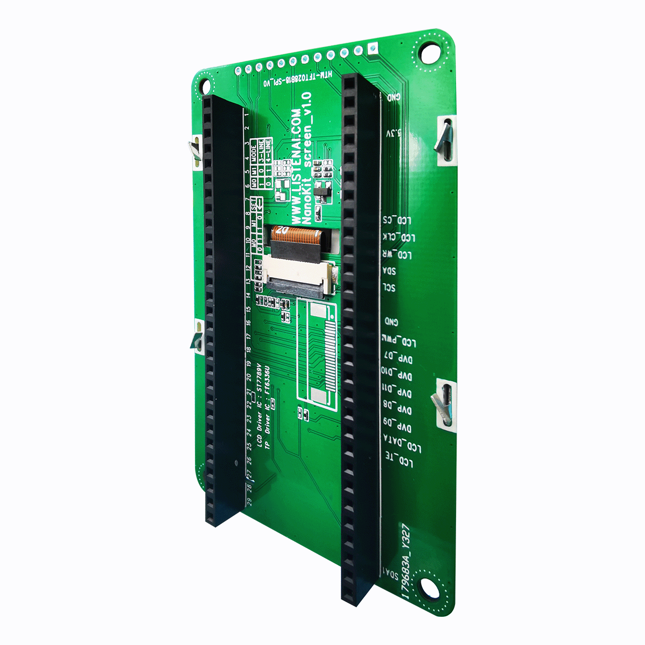 SPI adapter board/TFT/COB graphics