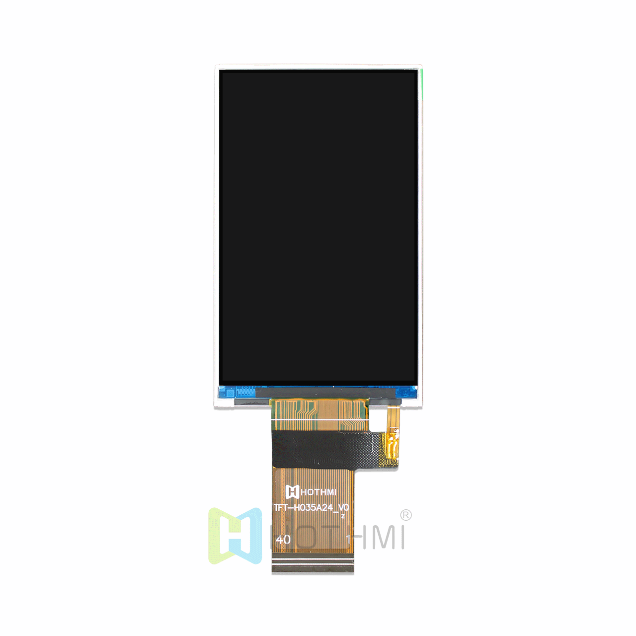 3.5-inch IPS TFT LCD module display/480x800 dot matrix high resolution/ST7701S/color screen module/RGB+SPI/readable under sunlight