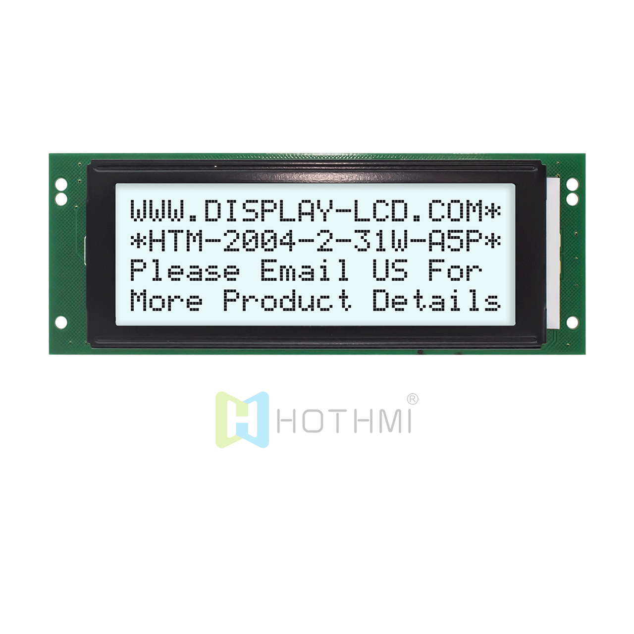 5.0V/4X20 monochrome character LCD module/STN+ display/with white backlight/white background gray text display/Arduino display