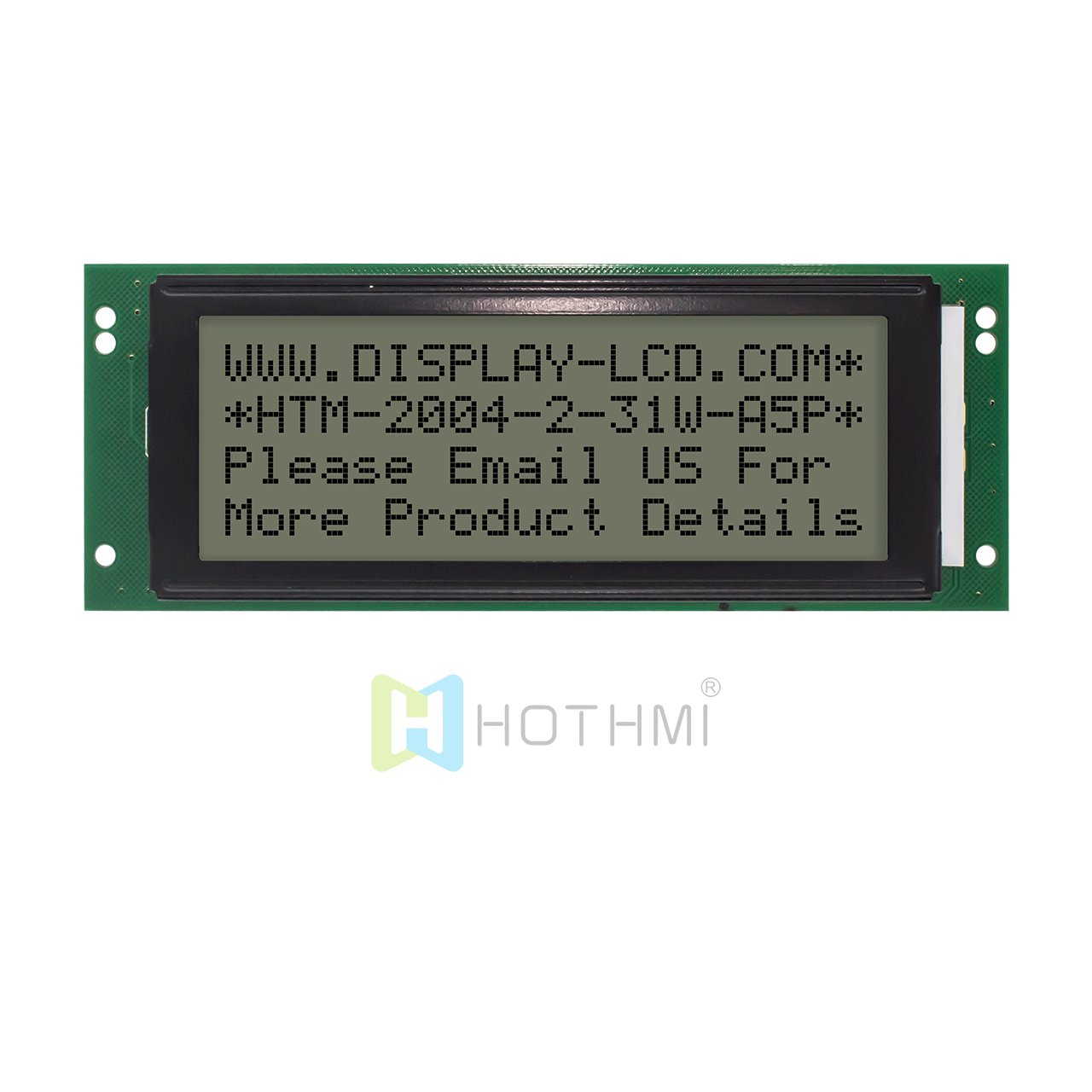 5.0V/4X20 monochrome character LCD module/STN+ display/with white backlight/white background gray text display/Arduino display