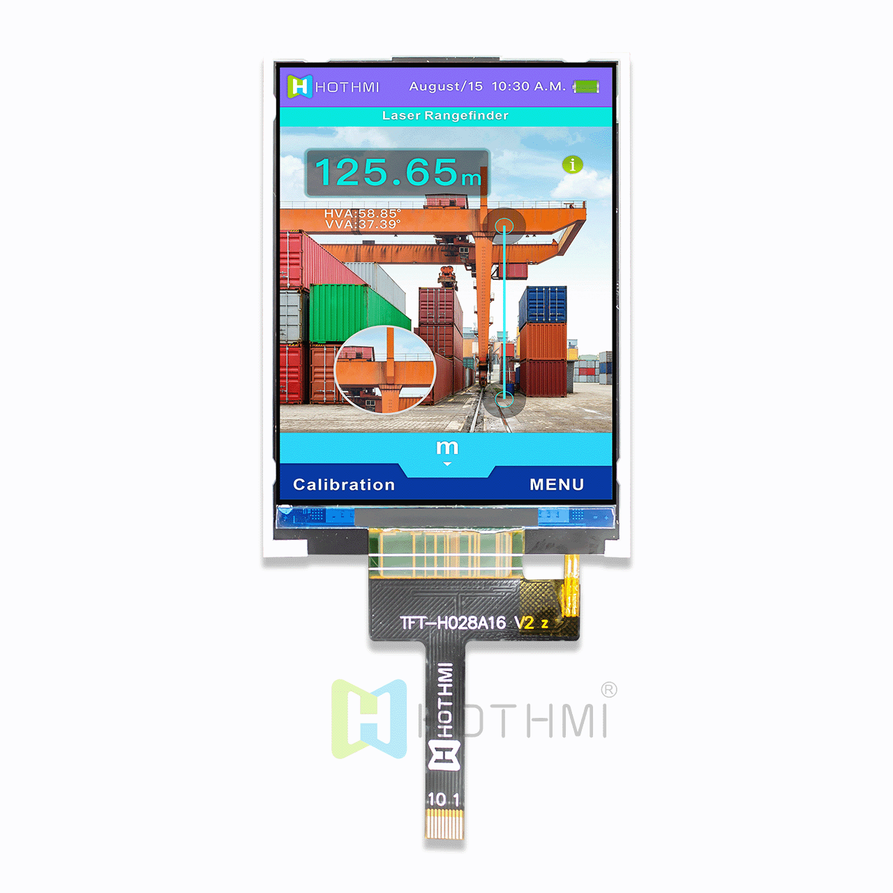 Full viewing angle IPS/2.8-inch TFT/LCD display module/240x320 dot matrix color screen module/SPI interface/ST7789V/wide temperature/optional capacitor