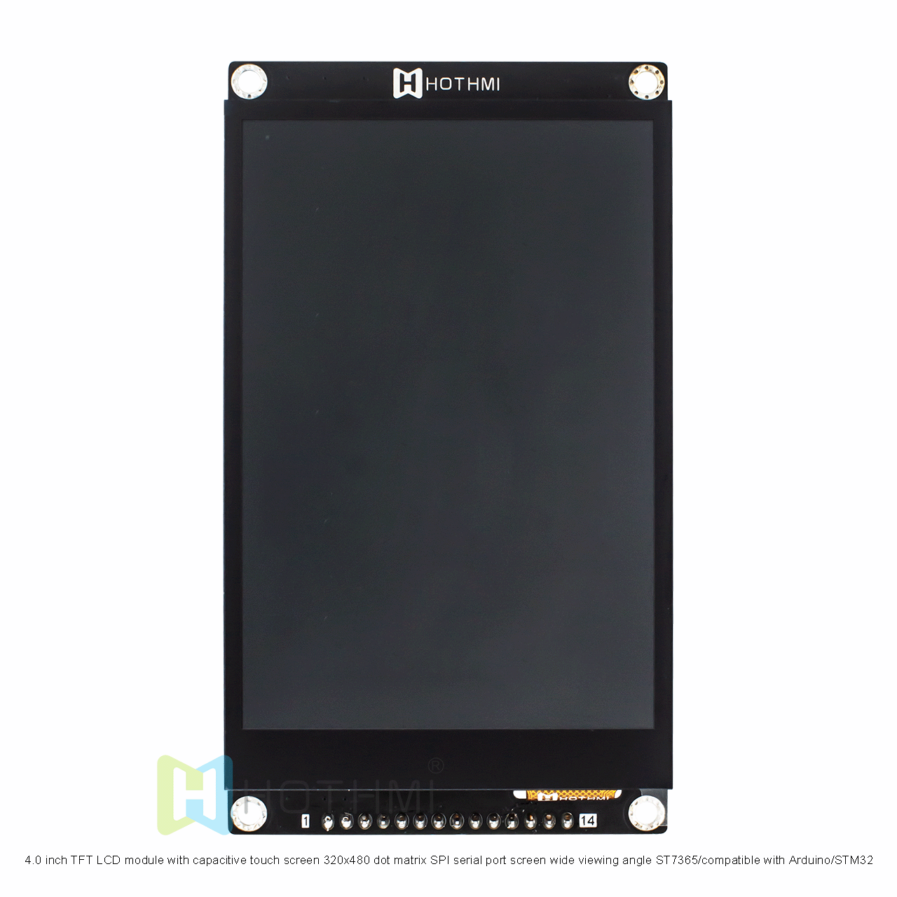 4.0 inch TFT LCD module with capacitive touch screen 320x480 dot matrix SPI serial port screen wide viewing angle ST7365/compatible with Arduino/STM32