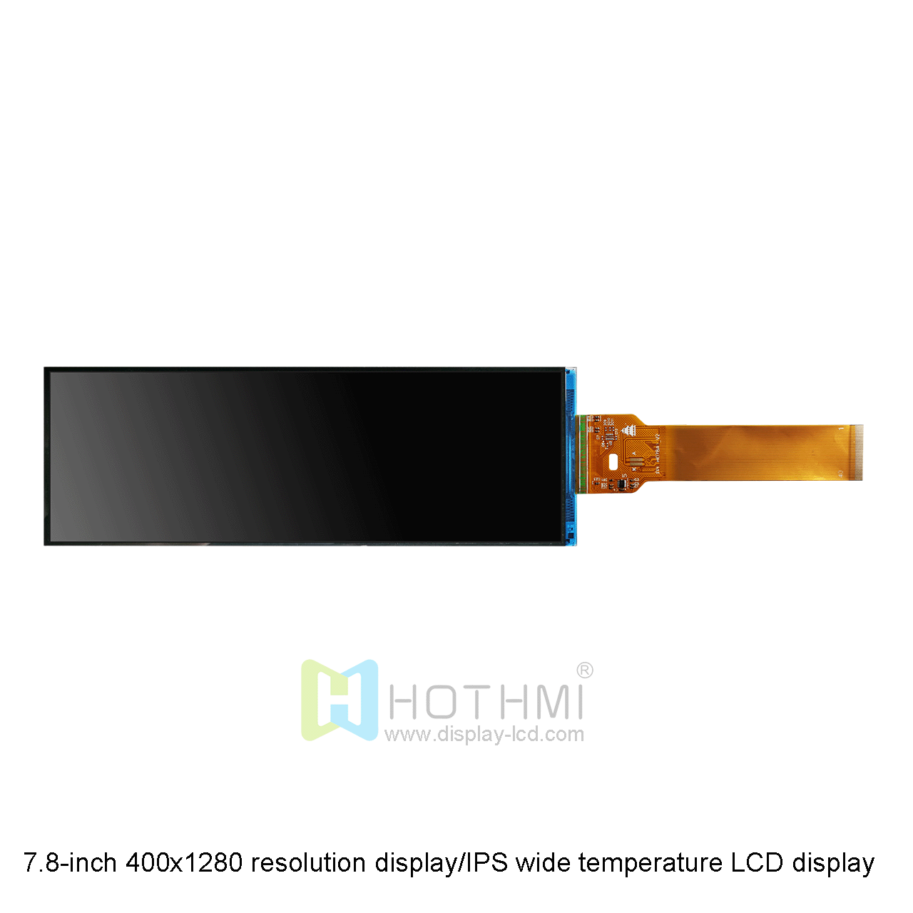 7.8-inch 400x1280 resolution display / IPS full viewing angle wide temperature LCD display / MIPI interface / ST7703 controller / Android motherboard / RK motherboard