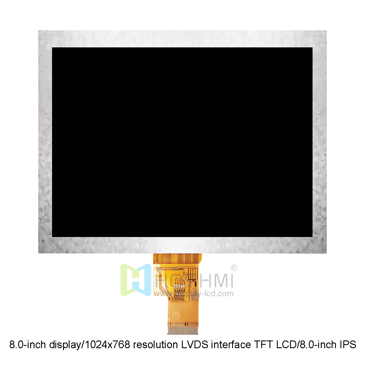 8.0-inch display/1024x768 resolution LVDS interface TFT LCD/8.0-inch IPS full-viewing angle wide temperature TFT/Linux/RK motherboard