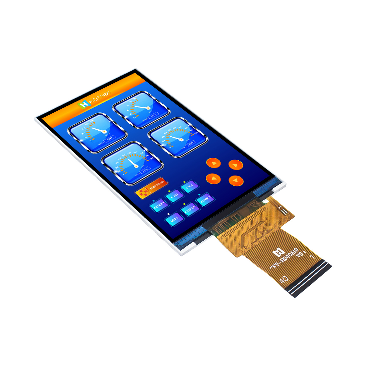 4.0 inch TFT LCD Display | 480x800 RGB TFT Display Screen | 4.3" TFT Color Display
