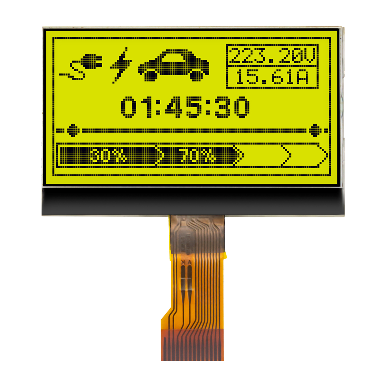 COG LCD Display 128x64 | 128*64 STN+  Yellow Green LCD  5.0V