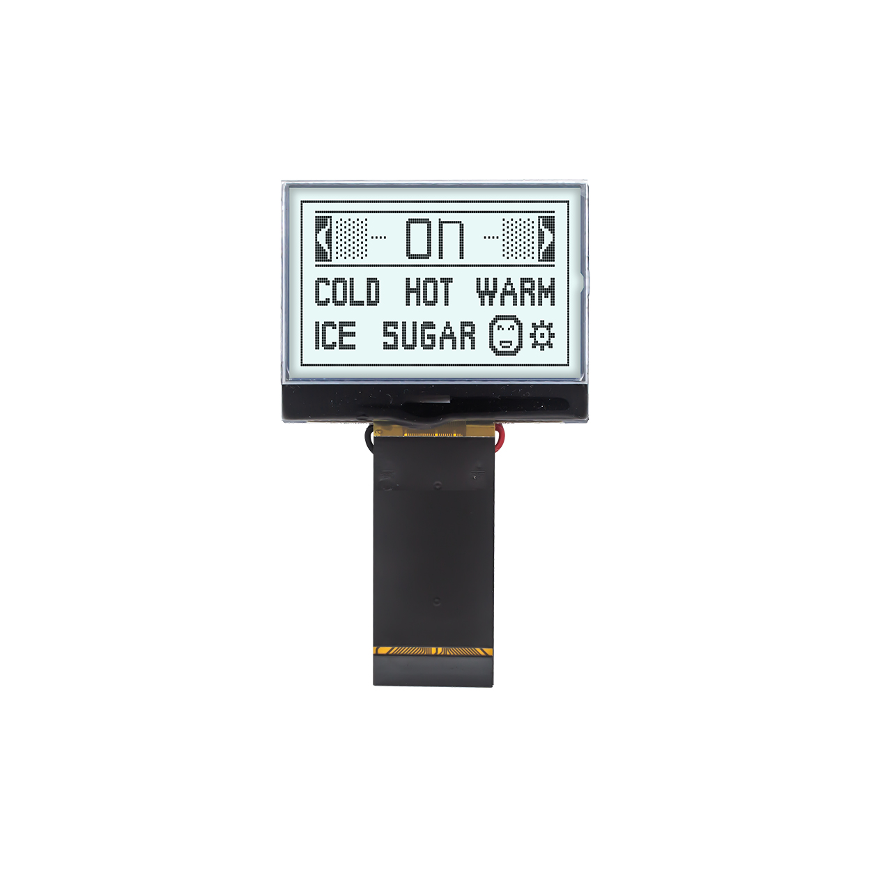 1.7英寸128X64图形液晶COG LCD模块 |  MCU接口 | FSTN+ | 白底灰字 | 3.3v | ST7565R | Arduino